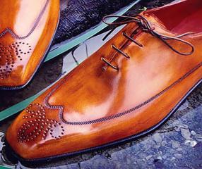 Teure Schuhe im Laden Manhattan